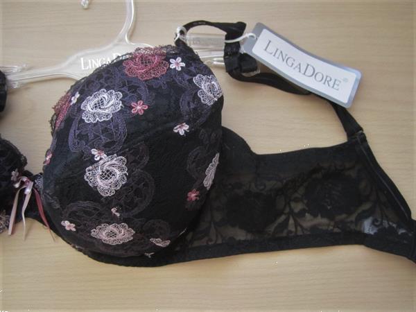 Grote foto prachtige lingadore push up bh d en e cups kleding dames ondergoed en lingerie merkkleding