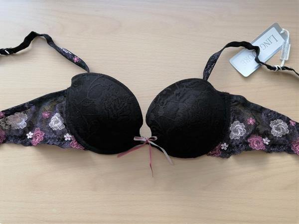 Grote foto voorgevormde zwarte bh lingadore voor b c en d kleding dames ondergoed en lingerie merkkleding