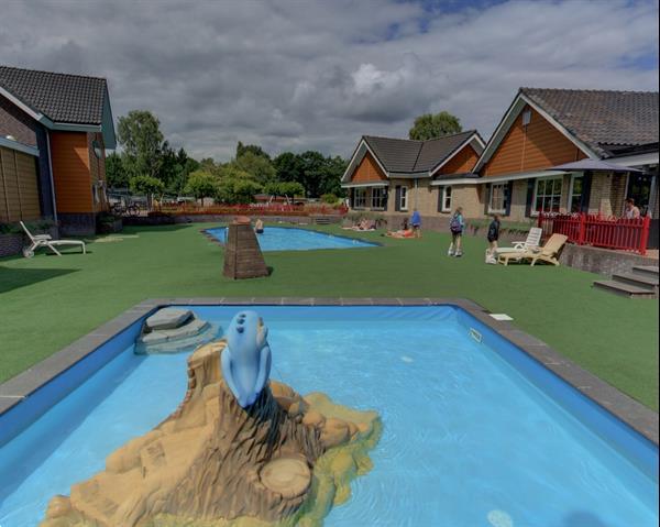 Grote foto zand lodge voor 4 personen met spa op de veluwe in voorthuiz vakantie nederland midden