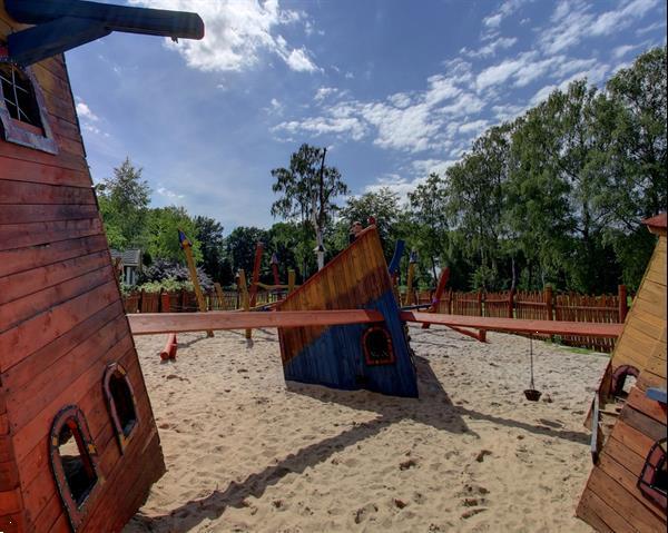 Grote foto zand lodge voor 4 personen met spa op de veluwe in voorthuiz vakantie nederland midden