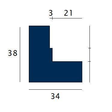 Grote foto houten baklijst antraciet op maat met trap m409 huis en inrichting woningdecoratie