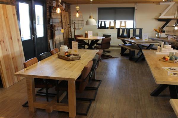 Grote foto eiken tafel te koop goedkoop 449 euro. huis en inrichting eettafels