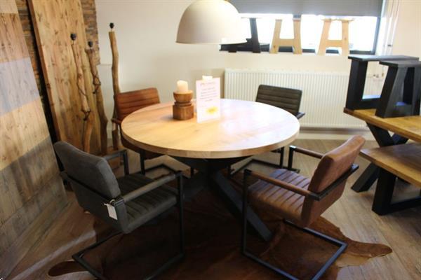 Grote foto eiken tafel te koop goedkoop 449 euro. huis en inrichting eettafels