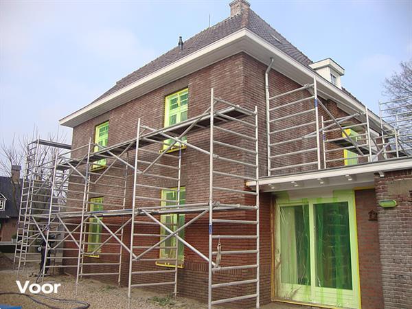 Grote foto voegbedrijf het geveltje gevelrenovatie diensten en vakmensen gevelrenovatie en voegers