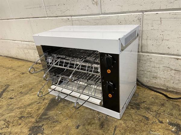 Grote foto rvs toaster broodrooster 6 klemmen 230v horeca diversen overige diversen