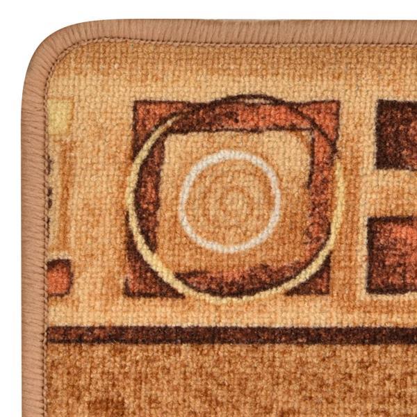 Grote foto vidaxl tapijtloper met gelbodem 67x150 cm beige huis en inrichting vloerbedekking en kleden