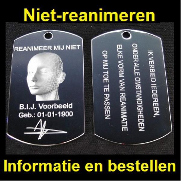 Grote foto niet reanimeren artikelen bij niet reanimeren sieraden tassen en uiterlijk bedels en hangers