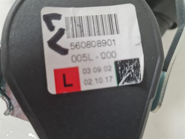 Grote foto veiligheidsgordel links voor opel agila 2002 15550 auto onderdelen overige auto onderdelen