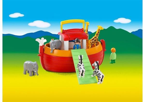 Grote foto playmobil 1.2.3 6765 meeneem ark van noach kinderen en baby duplo en lego