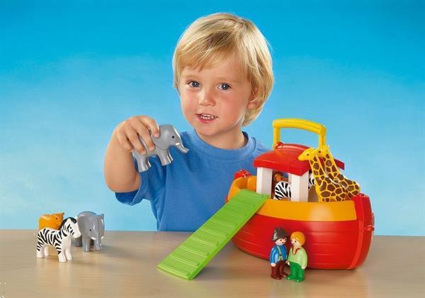 Grote foto playmobil 1.2.3 6765 meeneem ark van noach kinderen en baby duplo en lego