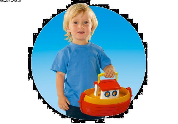 Grote foto playmobil 1.2.3 6765 meeneem ark van noach kinderen en baby duplo en lego
