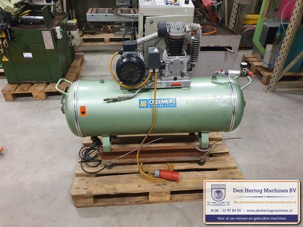 Grote foto creemers cs 285 150l zuiger compressor 400v doe het zelf en verbouw compressors