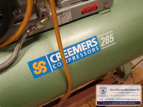 Grote foto creemers cs 285 150l zuiger compressor 400v doe het zelf en verbouw compressors