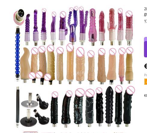 Grote foto professionele neukmachine su01. erotiek sextoys