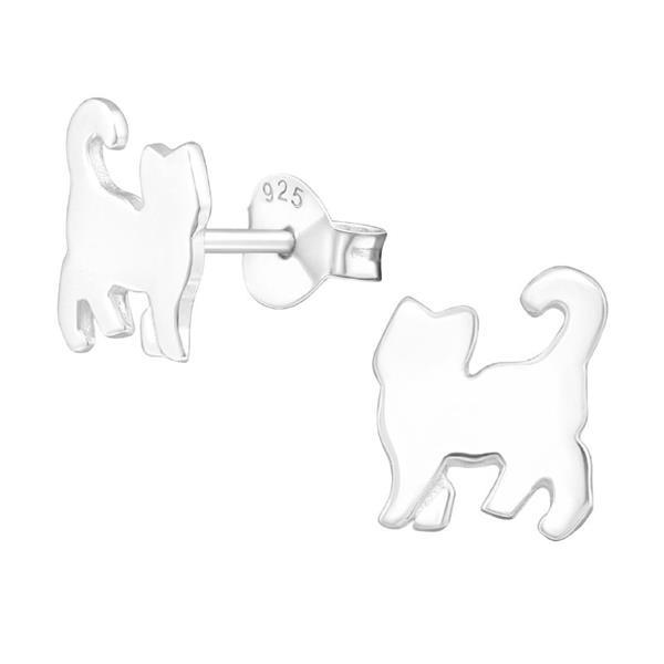 Grote foto kat oorbellen poes oorbellen echt zilver sieraden tassen en uiterlijk oorbellen