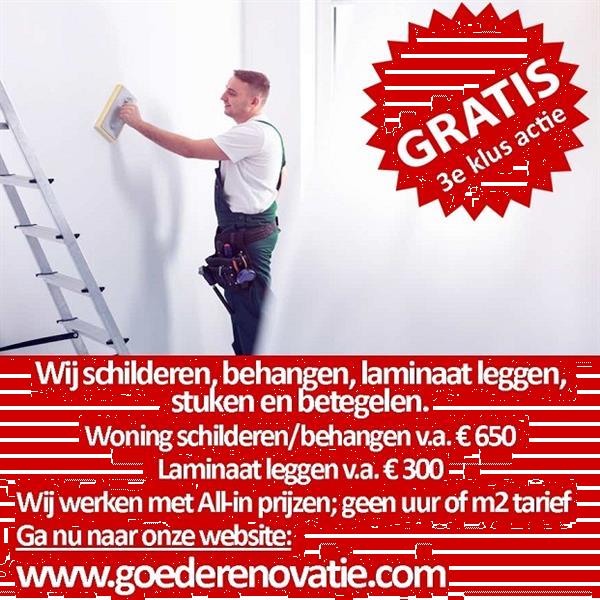 Grote foto schilder zoeken laminaat gezocht goederenovatie diensten en vakmensen schilders en behangers