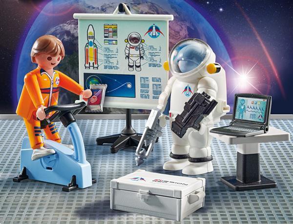 Grote foto playmobil space 70604 geschenkset astronautentraining kinderen en baby duplo en lego