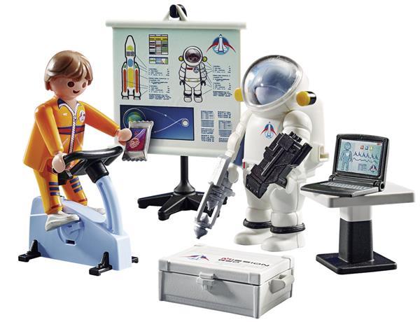 Grote foto playmobil space 70604 geschenkset astronautentraining kinderen en baby duplo en lego