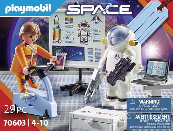 Grote foto playmobil space 70604 geschenkset astronautentraining kinderen en baby duplo en lego