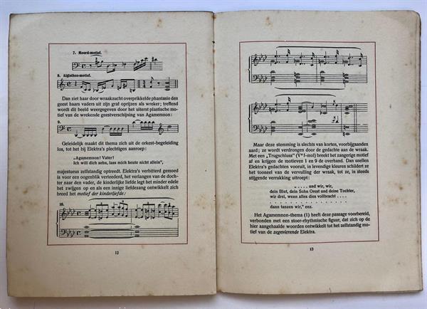 Grote foto music the hague elektra. tragodie in einem aufzuge von hug boeken geschiedenis wereld