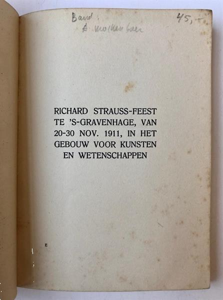 Grote foto music the hague elektra. tragodie in einem aufzuge von hug boeken geschiedenis wereld