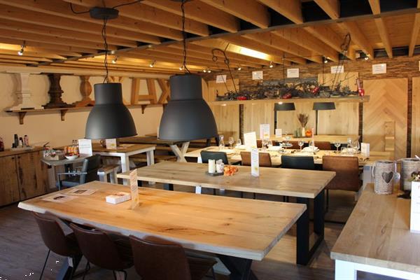 Grote foto super deal houten klooster salontafel nu 159 98 huis en inrichting eettafels