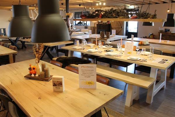 Grote foto super deal houten klooster salontafel nu 159 98 huis en inrichting eettafels