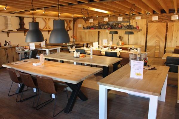 Grote foto super deal houten klooster salontafel nu 159 98 huis en inrichting eettafels