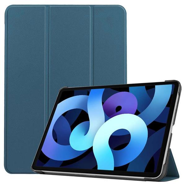 Grote foto apple ipad air 4 2020 smart tri fold case petrol computers en software tablets apple ipad