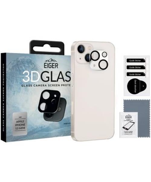 Grote foto eiger 3d tempered glass apple iphone 13 mini camera lens pro telecommunicatie tablets