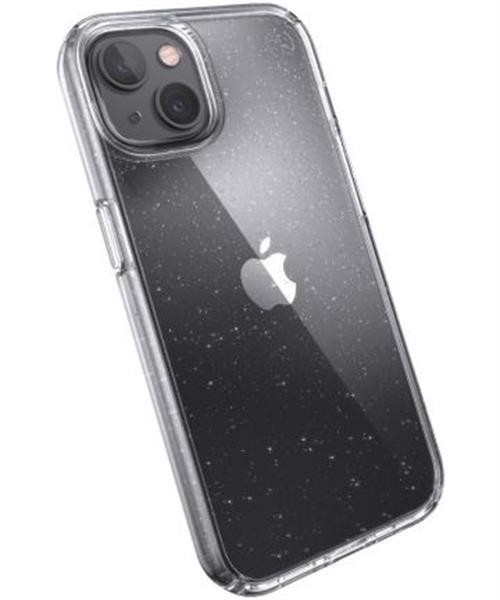 Grote foto speck presidio perfect clear apple iphone 13 hoesje glitter telecommunicatie tablets
