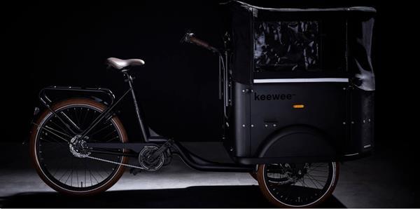 Grote foto cangoo keewee elektrische bakfiets fietsen en brommers elektrische fietsen