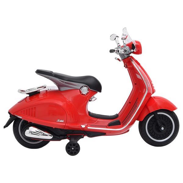 Grote foto vidaxl scooter vespa gts300 elektrisch rood fietsen en brommers steppen