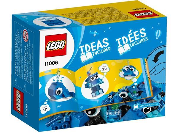 Grote foto lego classic 11006 creatieve blauwe stenen kinderen en baby duplo en lego
