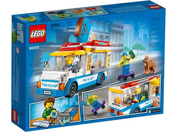 Grote foto lego city 60253 ijswagen kinderen en baby duplo en lego