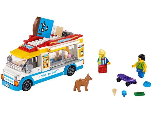 Grote foto lego city 60253 ijswagen kinderen en baby duplo en lego
