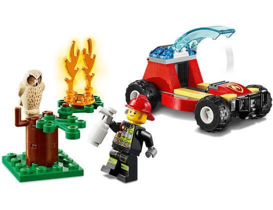 Grote foto lego city 60247 bosbrand kinderen en baby duplo en lego