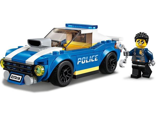 Grote foto lego city 60242 politiearrest op de snelweg kinderen en baby duplo en lego