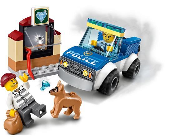 Grote foto lego city 60241 politie hondenpatrouille kinderen en baby duplo en lego