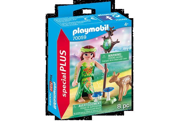 Grote foto playmobil 70059 special plus nimf en hertenkalf kinderen en baby duplo en lego