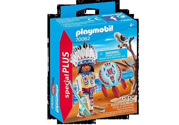 Grote foto playmobil 70062 special plus inheemse stamhoofd kinderen en baby duplo en lego
