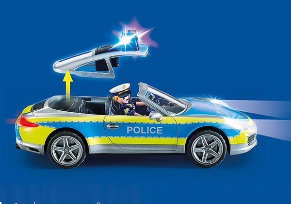 Grote foto playmobil 70066 porsche 911 carrera 4s politie kinderen en baby duplo en lego