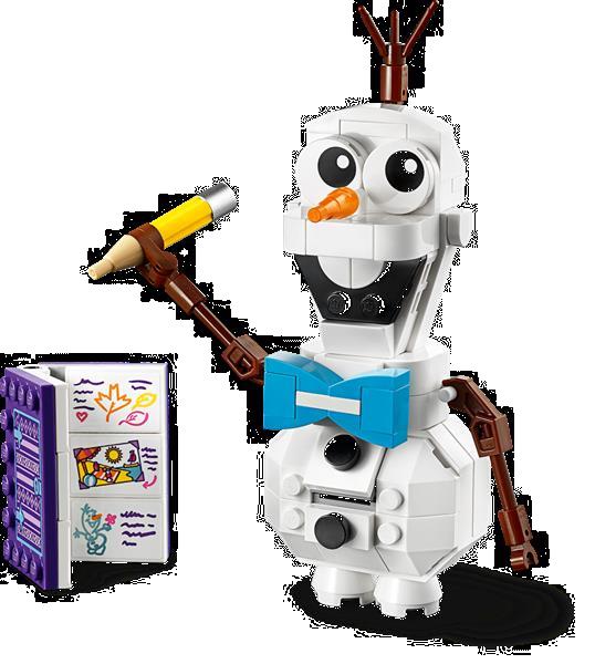 Grote foto lego disney frozen 2 41169 olaf kinderen en baby duplo en lego