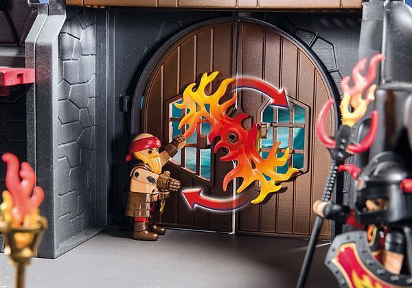 Grote foto playmobil novelmore 70221 kasteel van de burnham raiders kinderen en baby duplo en lego