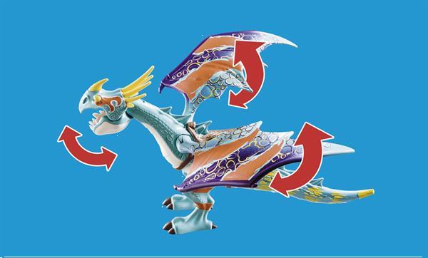 Grote foto playmobil dragons 70728 dragon racing astrid en stormvlieg kinderen en baby duplo en lego