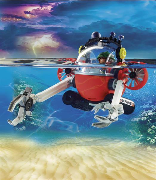 Grote foto playmobil city action 70142 redding op zee omgevingsmissie kinderen en baby duplo en lego