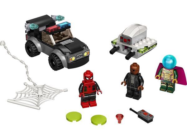 Grote foto lego super heroes 76184 spider man vs. mysterio droneaanval kinderen en baby duplo en lego