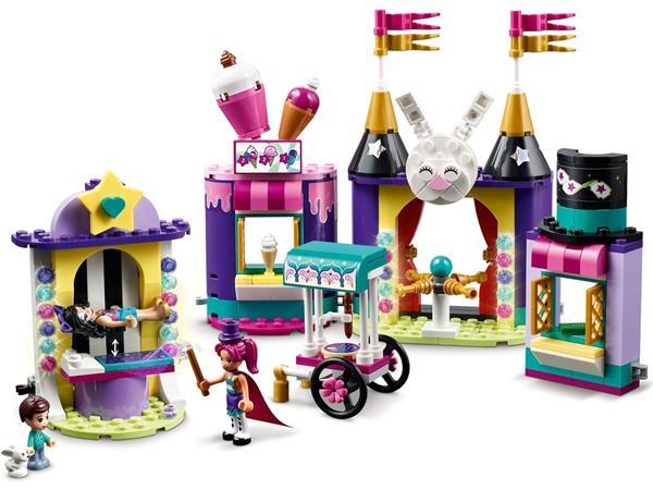 Grote foto lego friends 41687 magische kermiskraampjes kinderen en baby duplo en lego