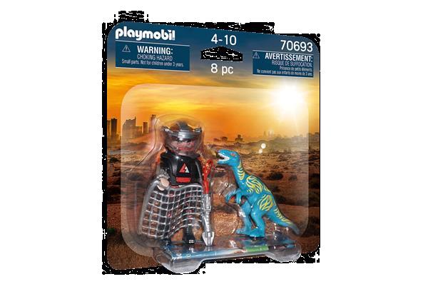 Grote foto playmobil dinos 70693 duopack velociraptor vs stroper kinderen en baby duplo en lego
