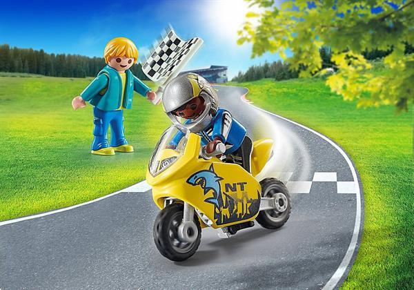 Grote foto playmobil special plus 70380 jongens met racefietsen kinderen en baby duplo en lego